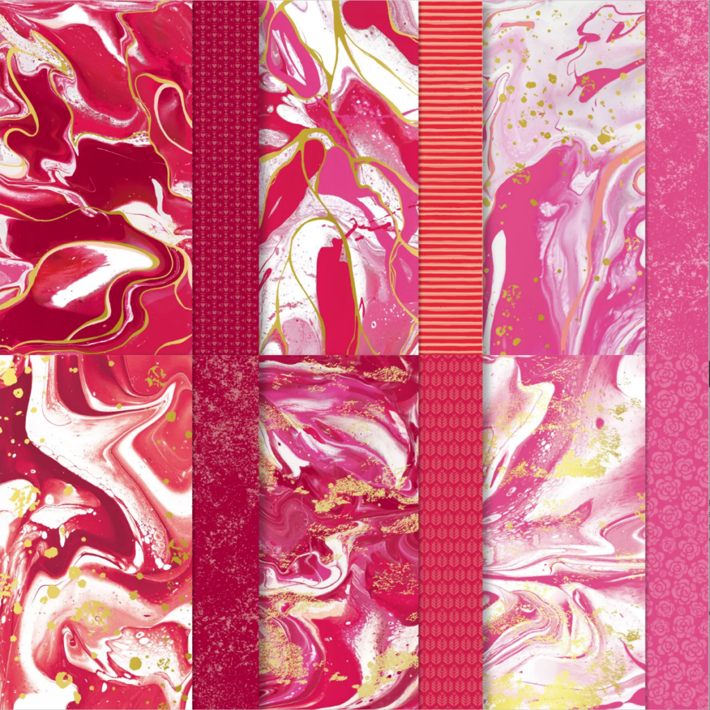 Marbled Elegance 12 x 12 Specialty Designer Series Paper