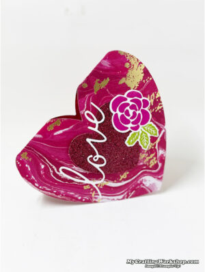Hearts of Elegance - Open Heart Card