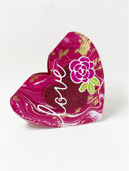 Hearts of Elegance – Open Heart Card