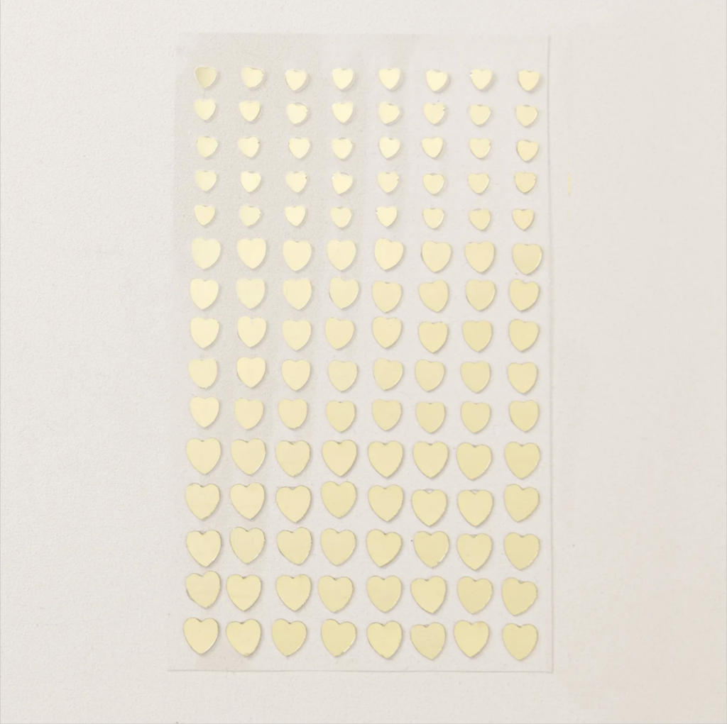 Adhesive Backed Heart Sequins