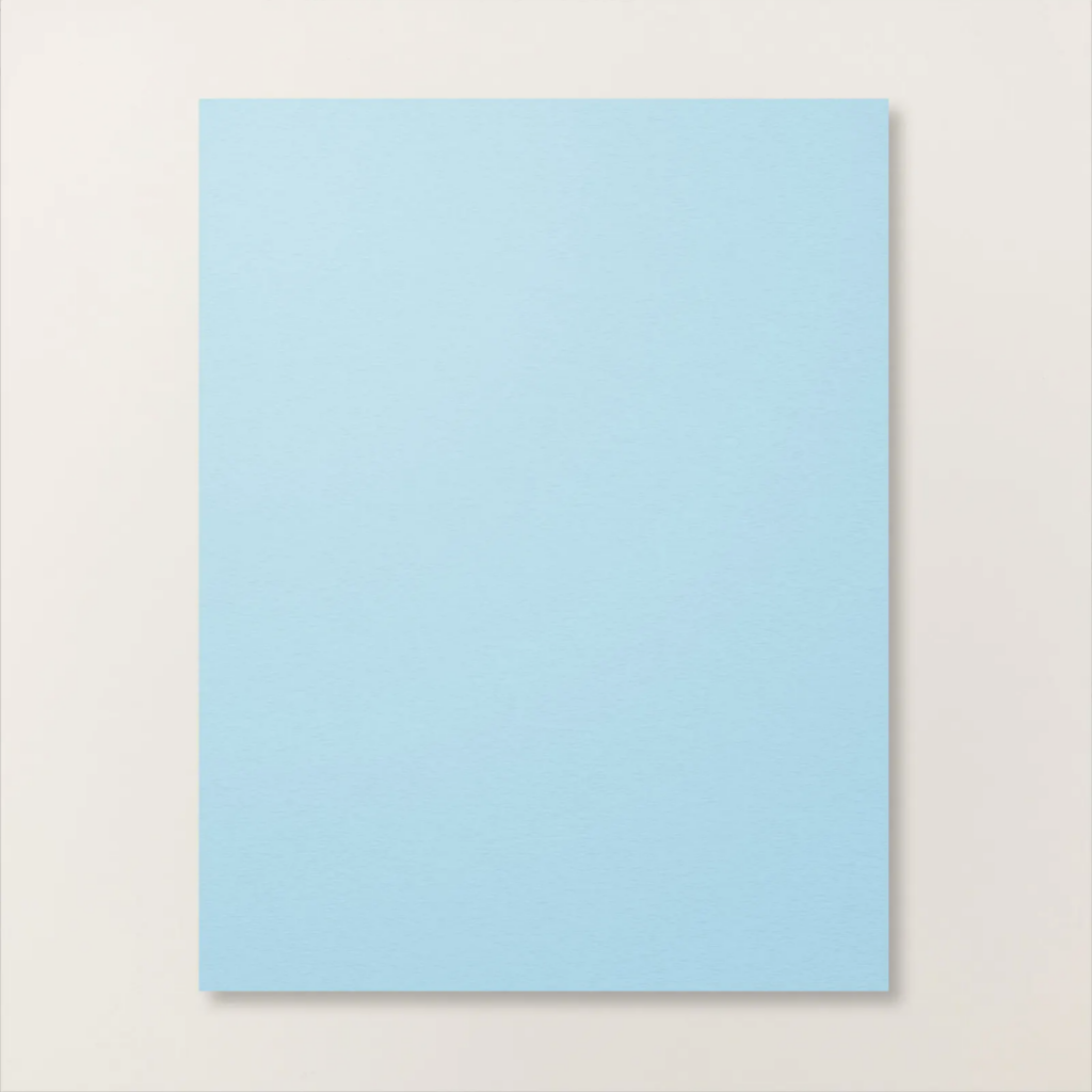 BALMY BLUE 8.5 X 11 CARDSTOCK