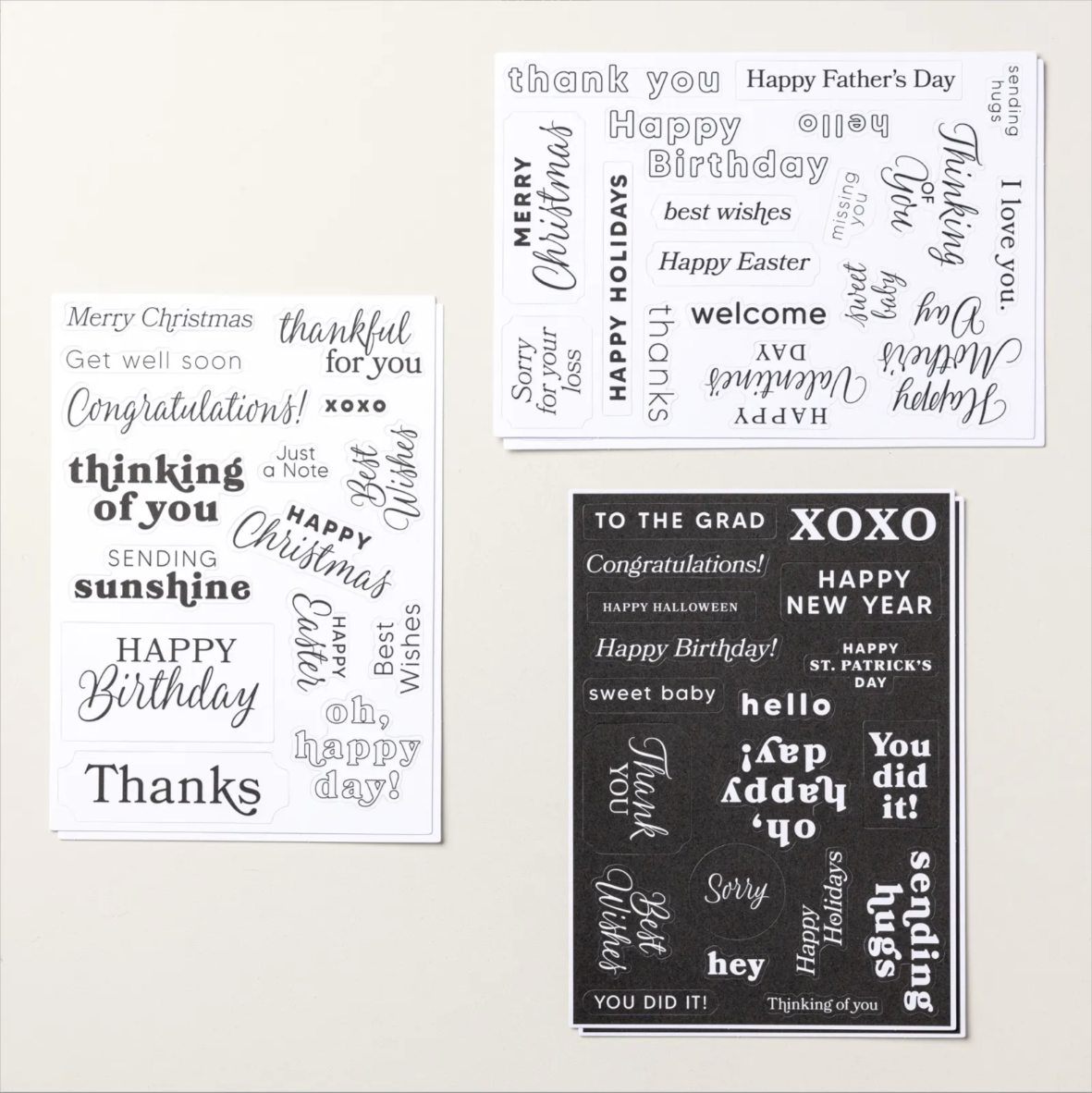 GREETINGS FOR ALL MIX & MATCH EPHEMERA PACK