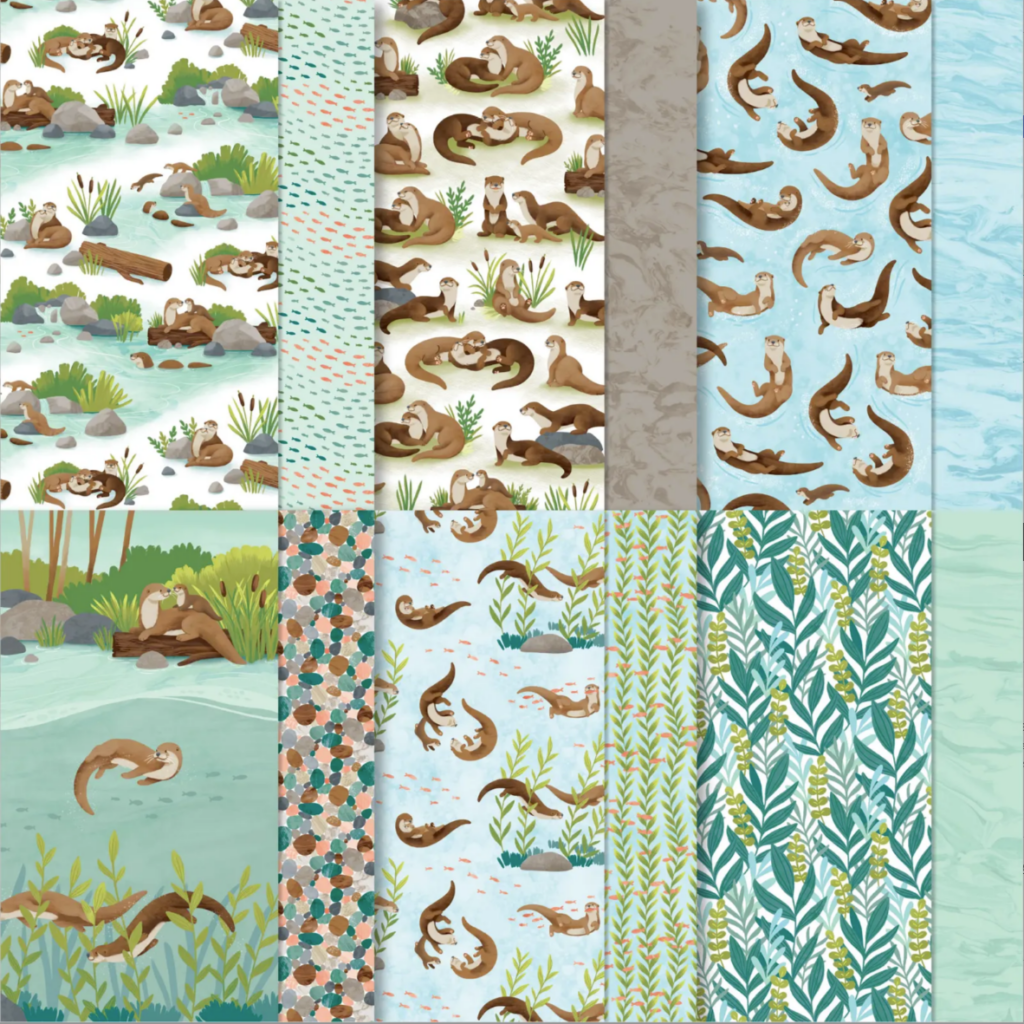 OTTERLY ADORABLE 12 X 12 DESIGNER SERIES PAPER