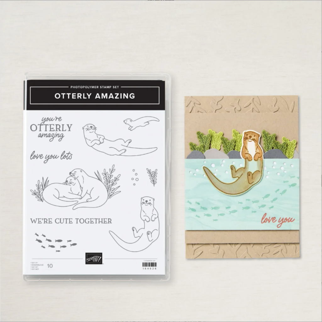 OTTERLY AMAZING PHOTOPOLYMER STAMP SET