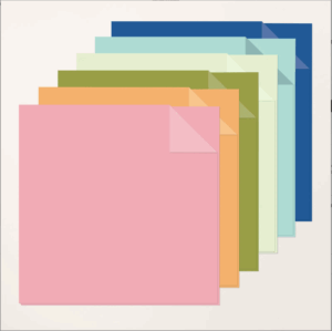 WILDFLOWER CELEBRATIONS 12 X 12 TWO-TONE CARDSTOCK