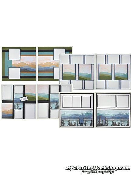 Paper Pumpkin Scrapbook Layout - May