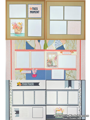 Paper Pumpkin Scrapbook Layouts - August 2025