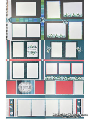 Paper Pumpkin Scrapbook Layout - December 2025