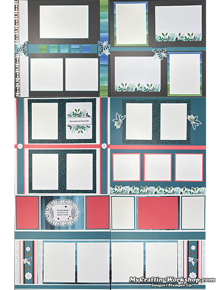 Paper Pumpkin Scrapbook Layout - December 2025