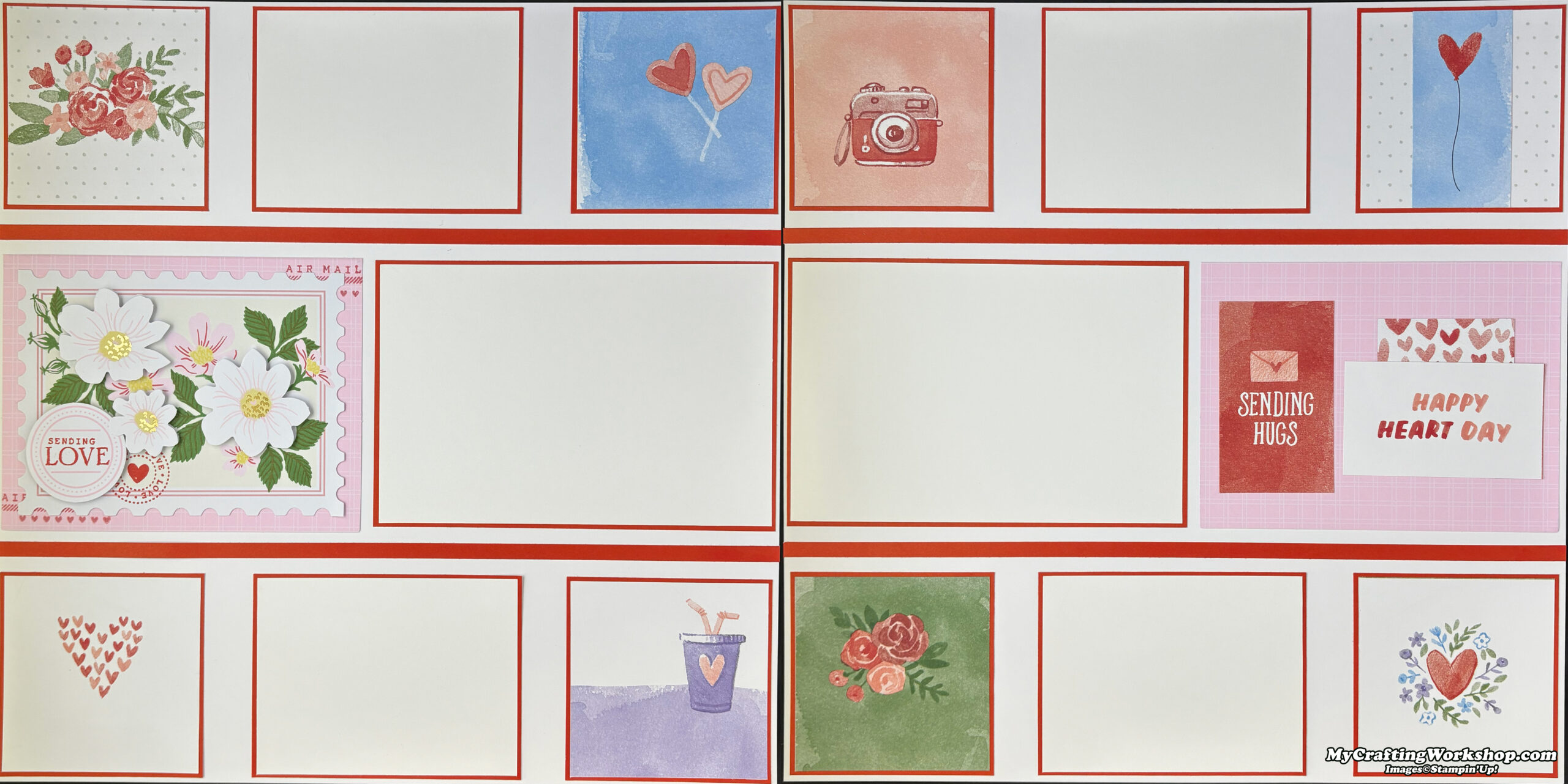 Paper Pumpkin Scrapbook Layouts - January 2026