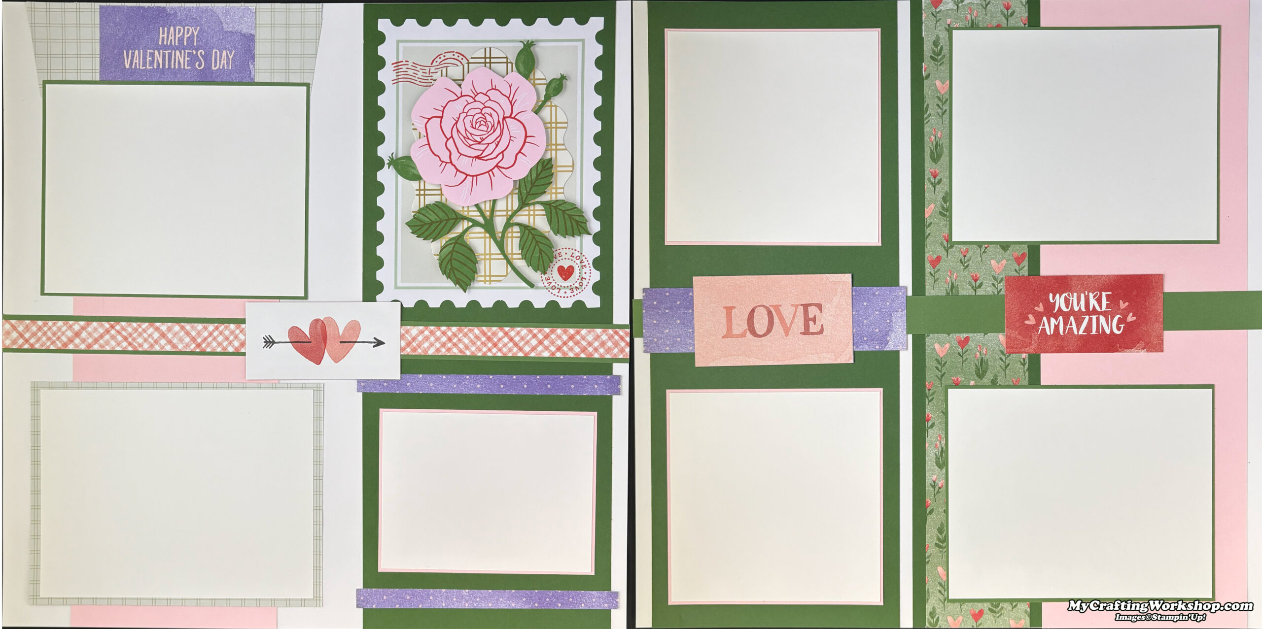 Paper Pumpkin Scrapbook Layouts - January 2026