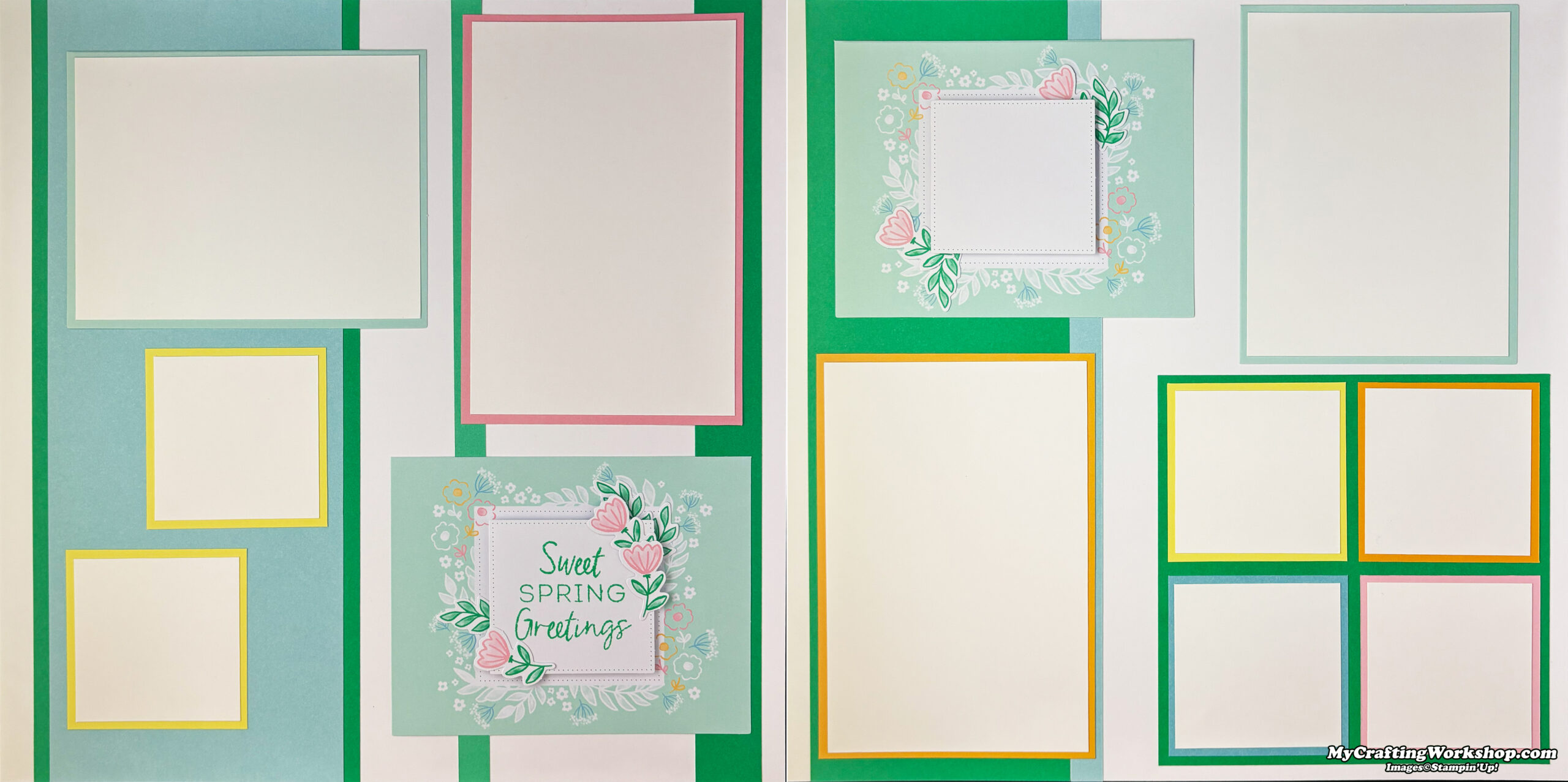 Paper Pumpkin Scrapbook Layout - February 2026