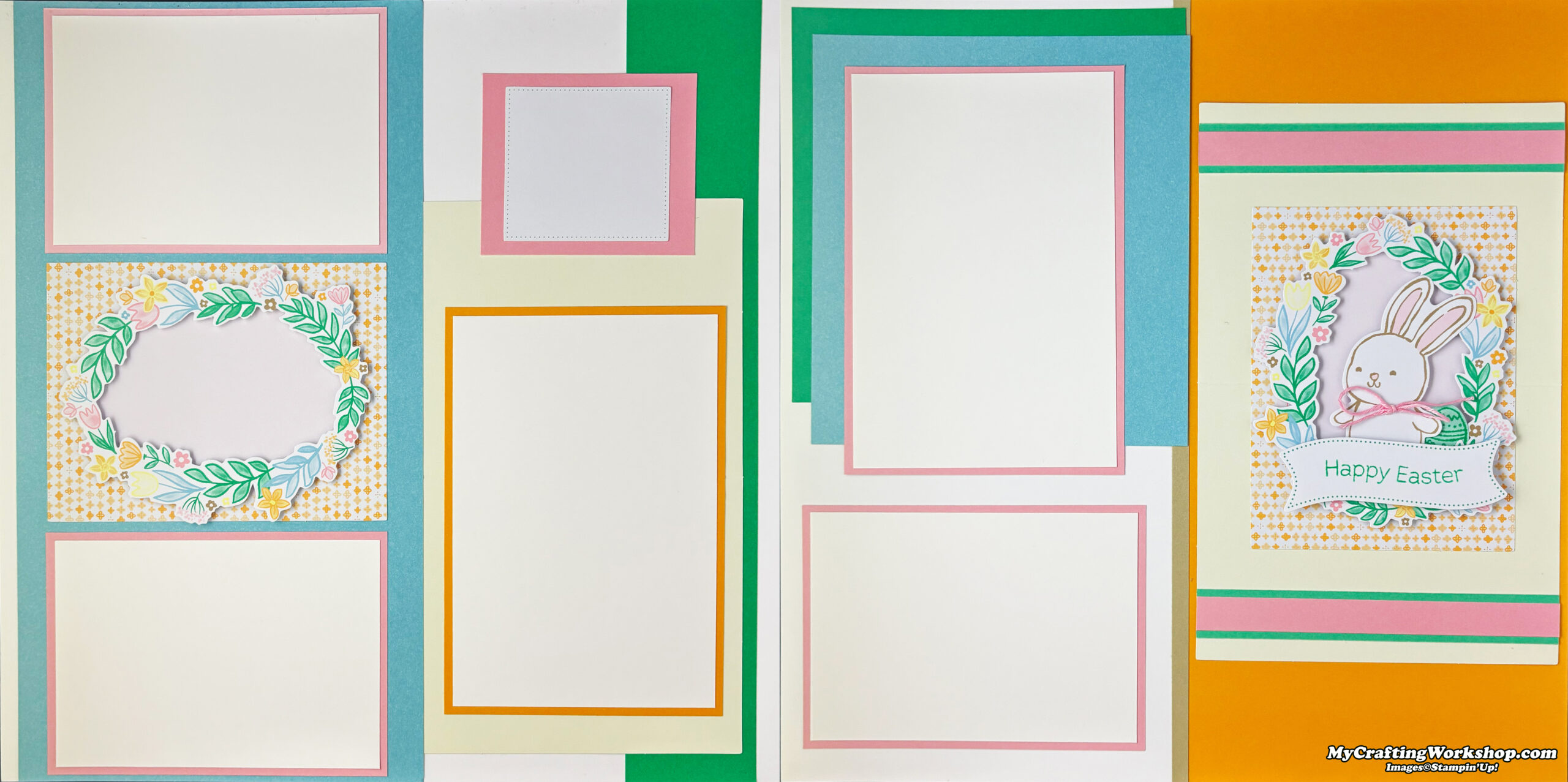 Paper Pumpkin Scrapbook Layout - February 2026