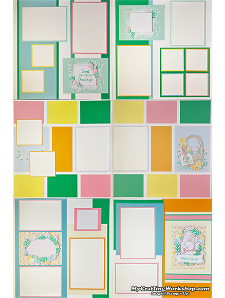 Paper Pumpkin Scrapbook Layout - February 2026