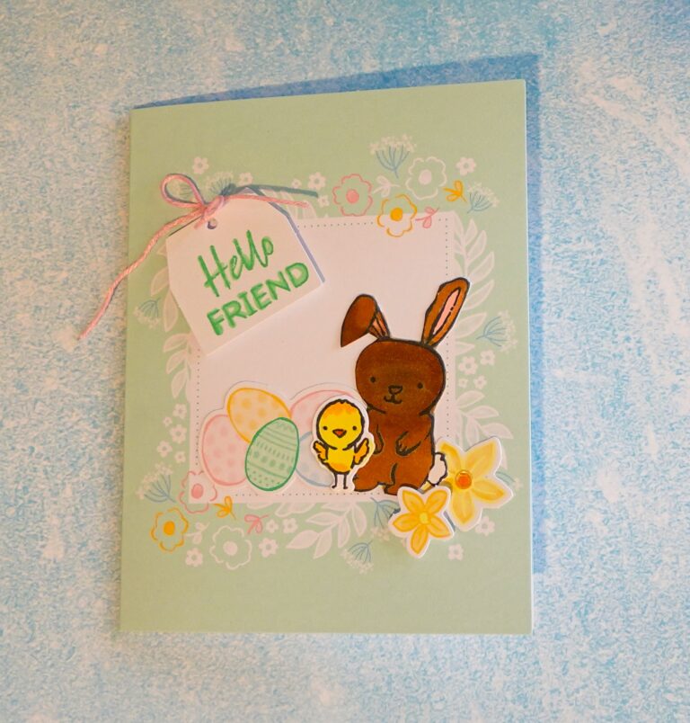Celebrate Spring – Chocolate Bunny and Friend