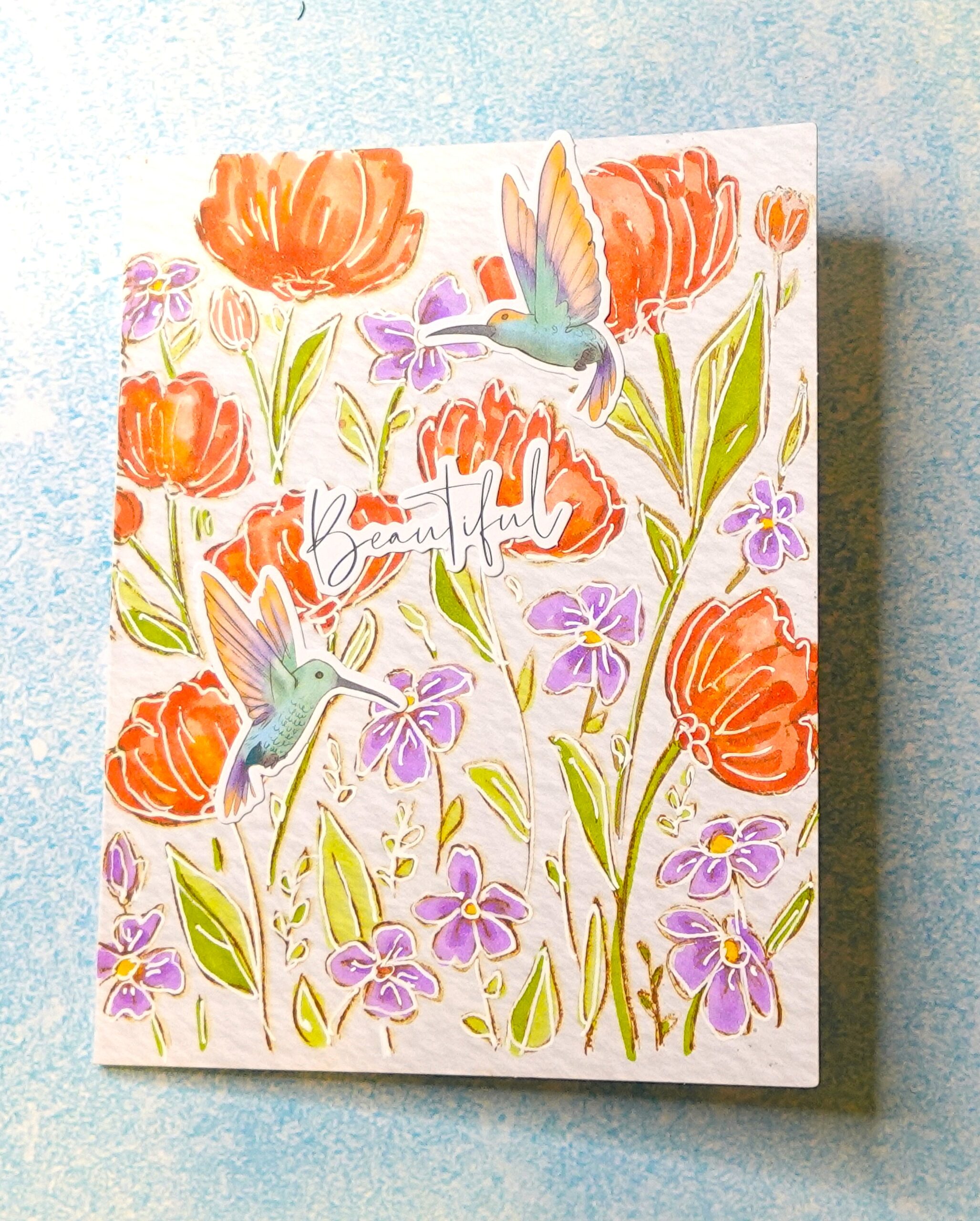 2026 March Fluttering Garden - Flowers Fair Background