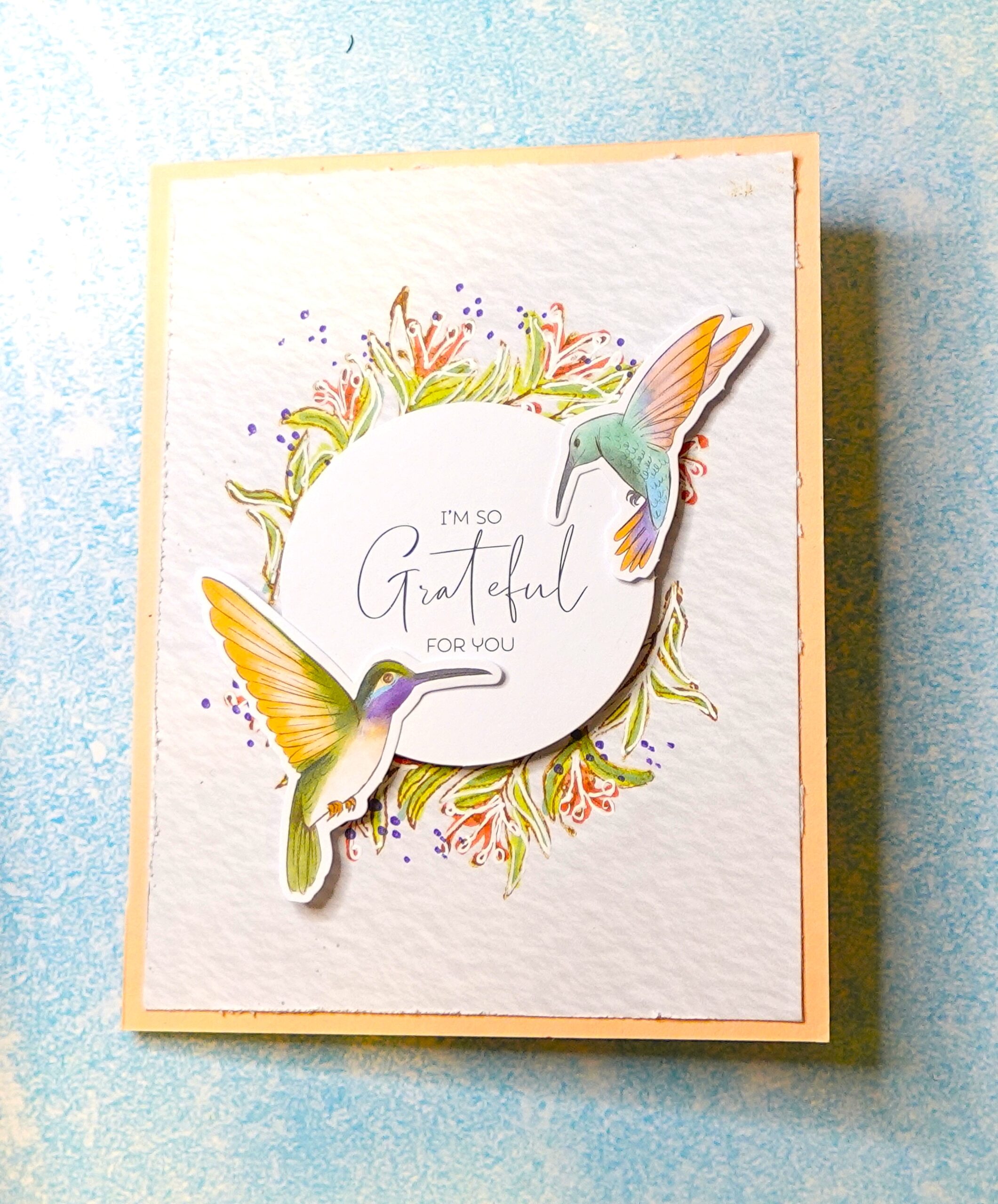 2026 March Fluttering Garden - Grateful